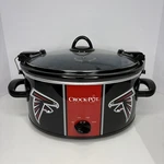 Crock-pot Atlanta Falcons Nfl Slow Cooker 6 Quart Tailgate Party & Carry. Fixed Price $74.99.