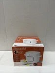 Beautiful 14-CUP Rice And Grain Cooker, Evergood Ceramic Nonstick Coating, White. Fixed Price $42.99.