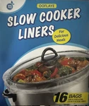 Ooflaye Slow Cooking Liners 16 Bags. Fixed Price $12.00.