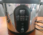 Emeril 6 Qt Pressure Cooker By T-fal Model Serie Epc 01. Fixed Price $100.00.