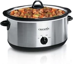 Crock-pot Quart Oval Manual Slow Cooker, Stainless Steel (SCV700-S-BR). Fixed Price $64.99.