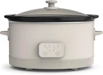 Bella 6.0 Qt Programmable Slow Cooker, Ceramic Nonstick Coating, Adjustable Temp. Fixed Price $55.99.