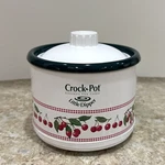 Rival Crock-pot Little Dipper Warmer 32041 Cherries Pattern. Fixed Price $19.99.
