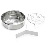 Paula Deen Pressure Cooker Steamer Rack And Separator. Fixed Price $19.99.