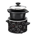Cooks 1.5-QUART Football Print Slow Cooker. Fixed Price $15.29.