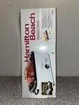 Vtg Hamilton Beach Quart Roaster Oven Model 32182 White & Black Brand New Box. Fixed Price $45.00.
