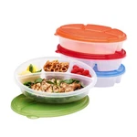 Bentgo Easyboxes 4-COMPARTMENT Oval Containers Patented Design 8-PIECE Set;.... Fixed Price $22.58.