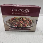 Crock Pot Recipe Collection With Keepsake Tin Cards For Cooking. Fixed Price $12.00.