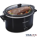 Portable 10QT Slow Cooker W/lid Heat Settings Easy Clean Dishwasher Safe Crock. Fixed Price $94.24.