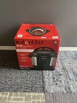 Instant Rio Gourmet 6QT Multi-cooker Stainless Steel Fast, One-pot Meals. Fixed Price $98.99.