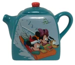 Walt Disney Mickey Minnie Mouse Pluto Sledding Blue Harvest. Fixed Price $10.81.