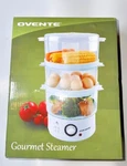 Ovente 3 Tier Electric Food Steamer For Cooking Vegetable And Healthy Meals. Fixed Price $39.40.